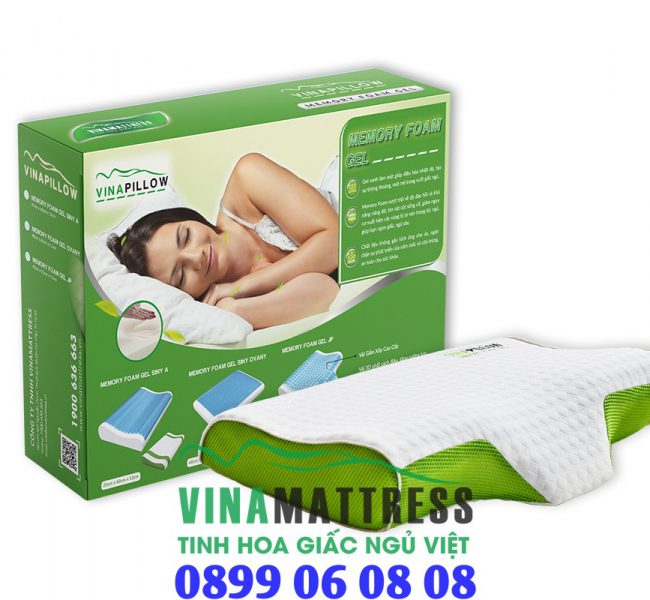 Gối Vinapillow Memory Foam Gel JP